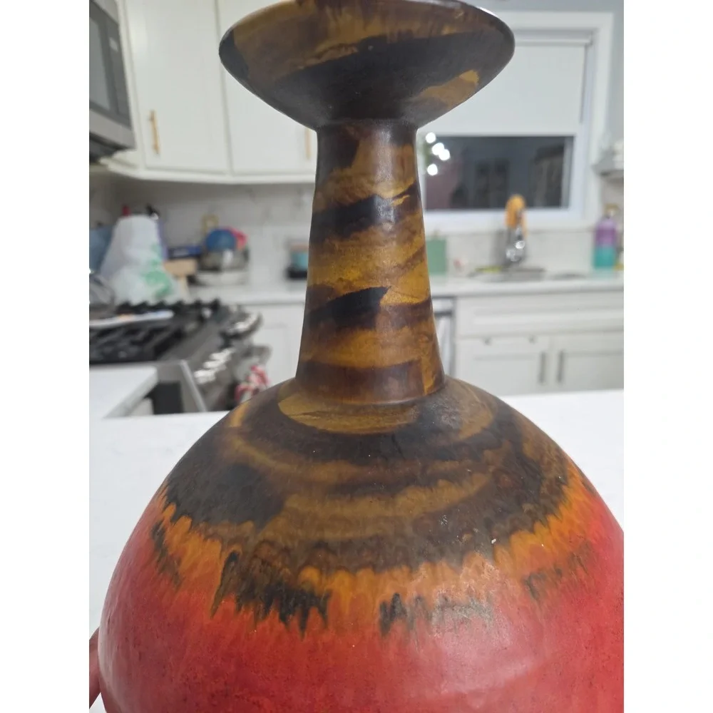 Mid-Century Alvino Bagni for Raymor Multicolor Italian Modernist Pottery